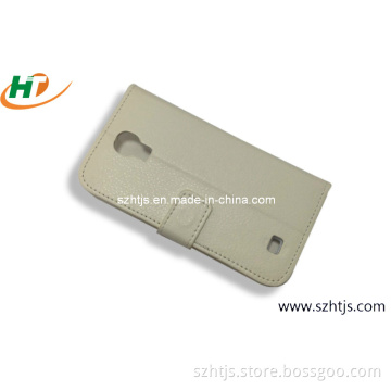 for Samsung Galaxy S4 Magnetic Buckle Protective Sleeve Left Open a Card Can Be Inserted Stent Holster
